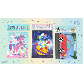 Diy Set Diamond Painting 3 Diseños