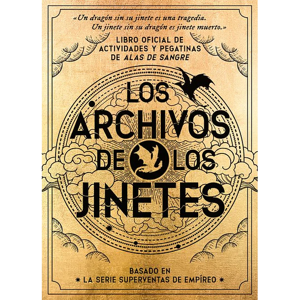 Libro Oficial De Actividades Y Pegatinas De Alas De Sangre: Los Archivos De Los Jinetes