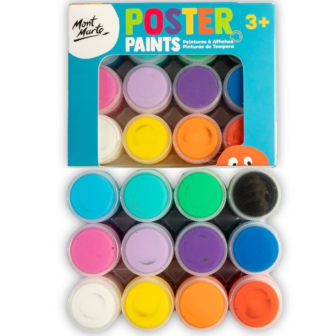 Set 12 Temperas 20 Ml Mont Marte  3