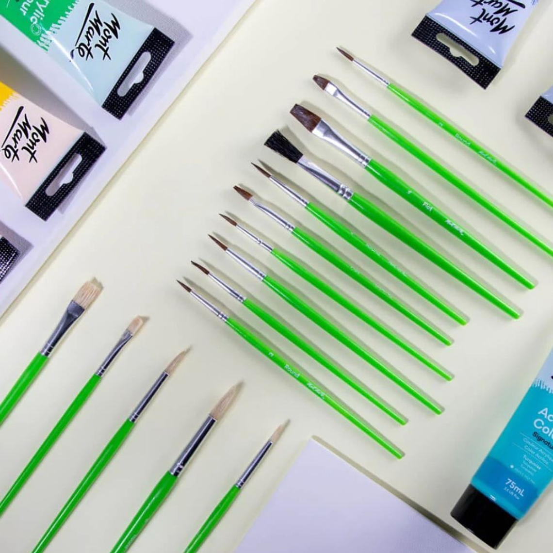 Set de 15 Pinceles Artísticos Esenciales Mont Marte 3