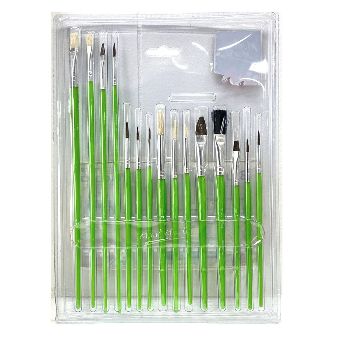 Set de 15 Pinceles Artísticos Esenciales Mont Marte 4