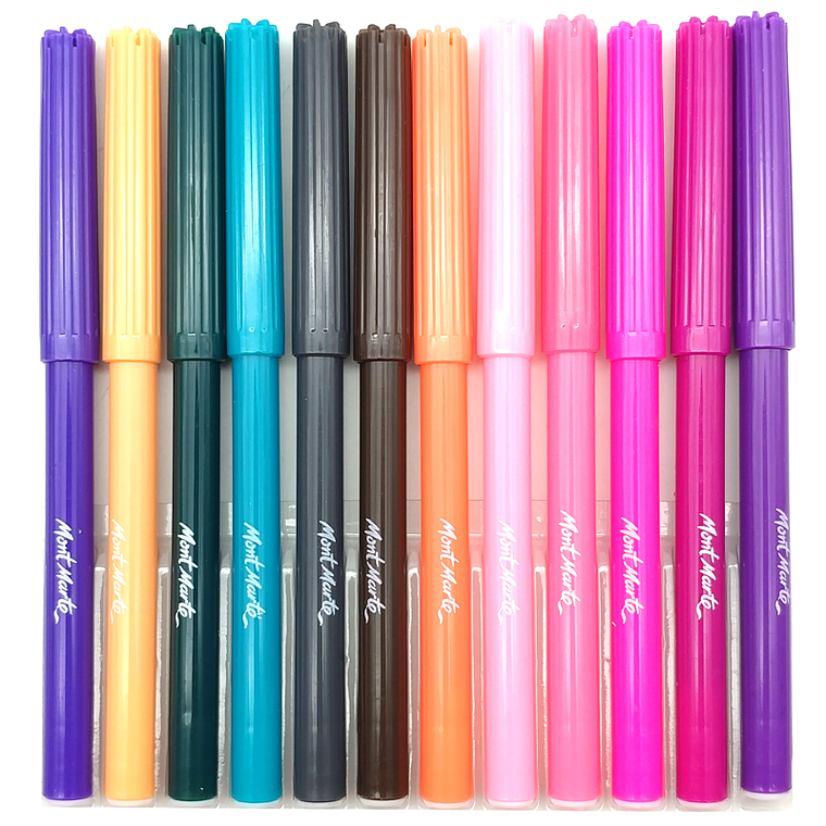 Set 36 Plumones de Fieltro Mont Marte 5