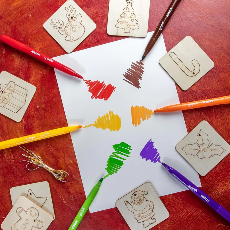 Set Manualidades Niños Crear Adornos De Navidad Mont Marte 5