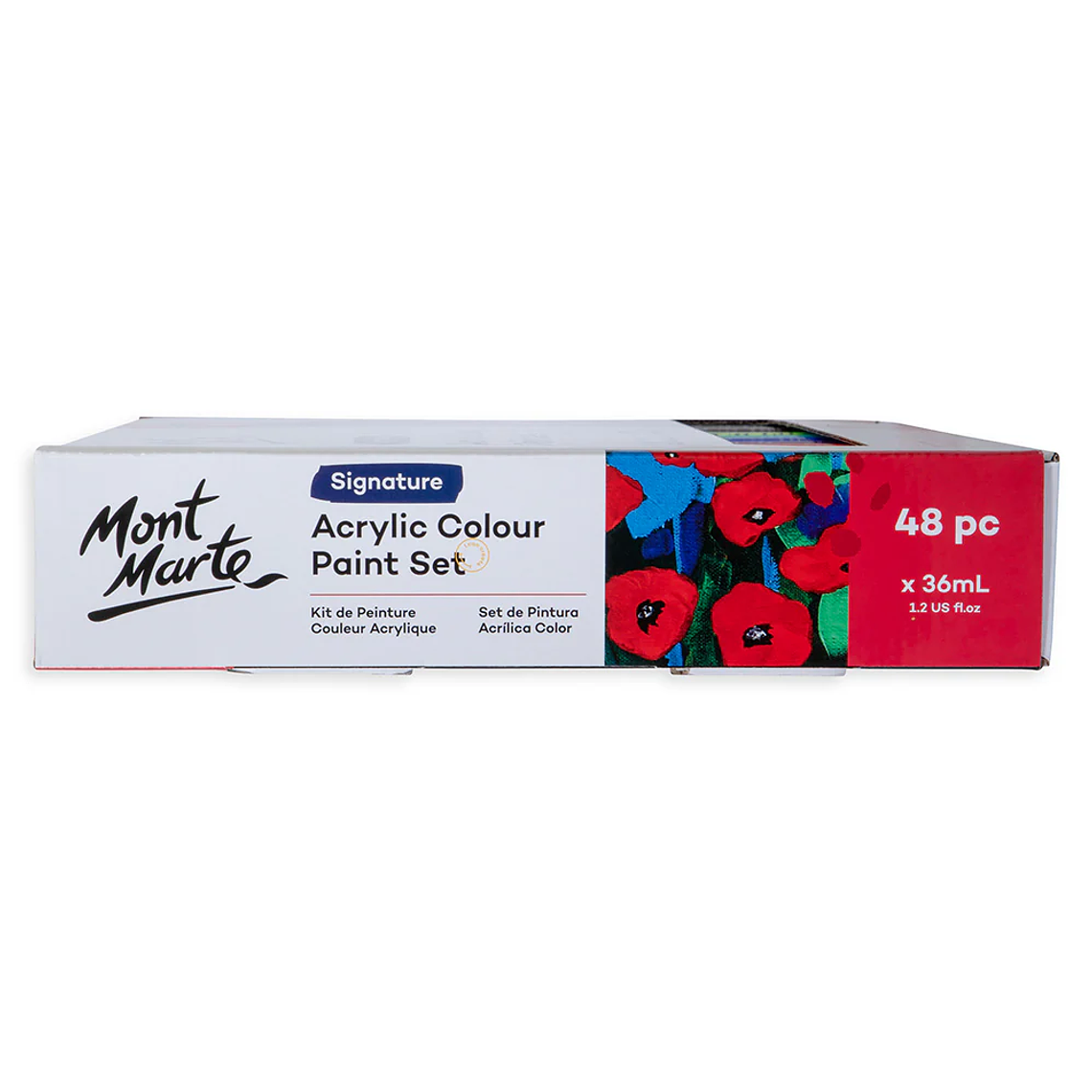Estuche 48 Pinturas Acrílicas Mont Marte X 36 Ml 3