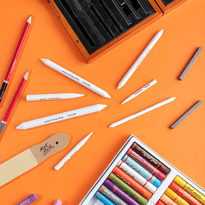 Set De 7 Lápices Difuminadores Para Dibujo Arte Mont Marte