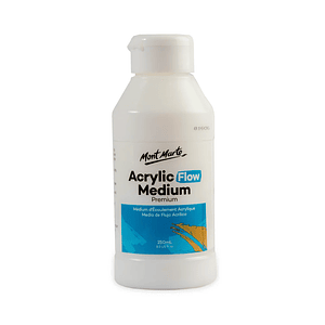 Medium De Flujo Para Pintura Acrílica 250 Ml Mont Marte