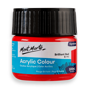 Pinturas Acrílicas Mont Marte 100 Ml Pote Colores