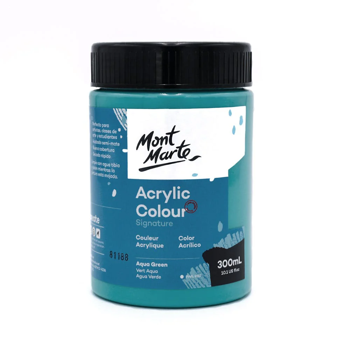 Pintura Acrílica Mont Marte 300 Ml - Varios Colores 21
