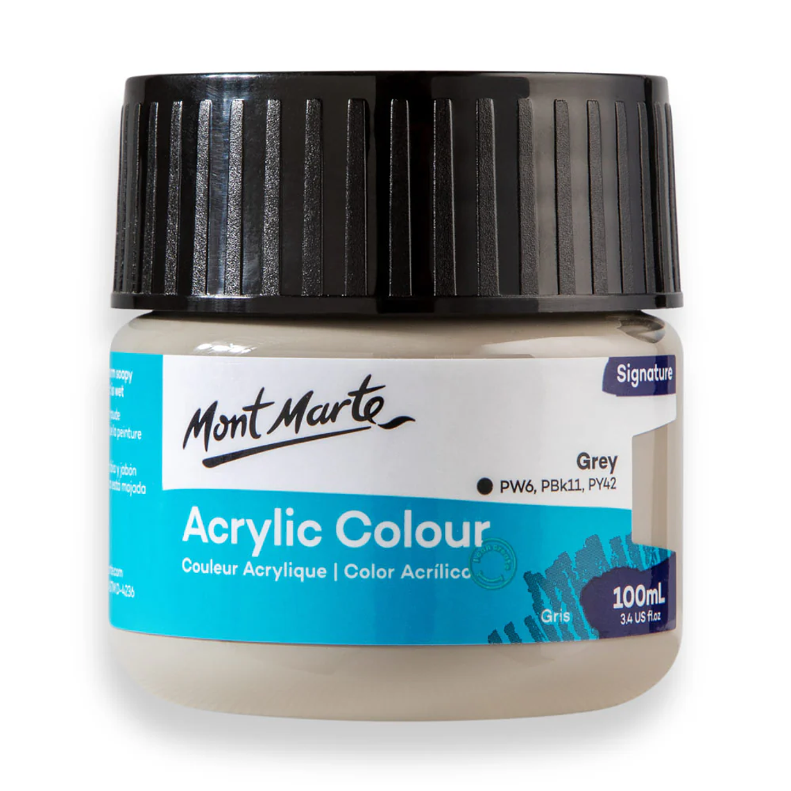 Pinturas Acrílicas Mont Marte 100 Ml Pote Colores 10
