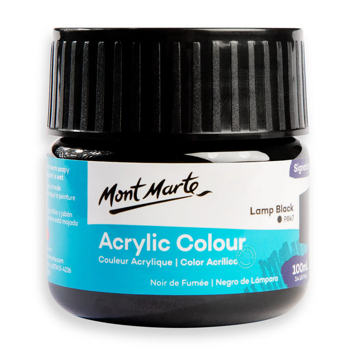 Pinturas Acrílicas Mont Marte 100 Ml Pote Colores 13