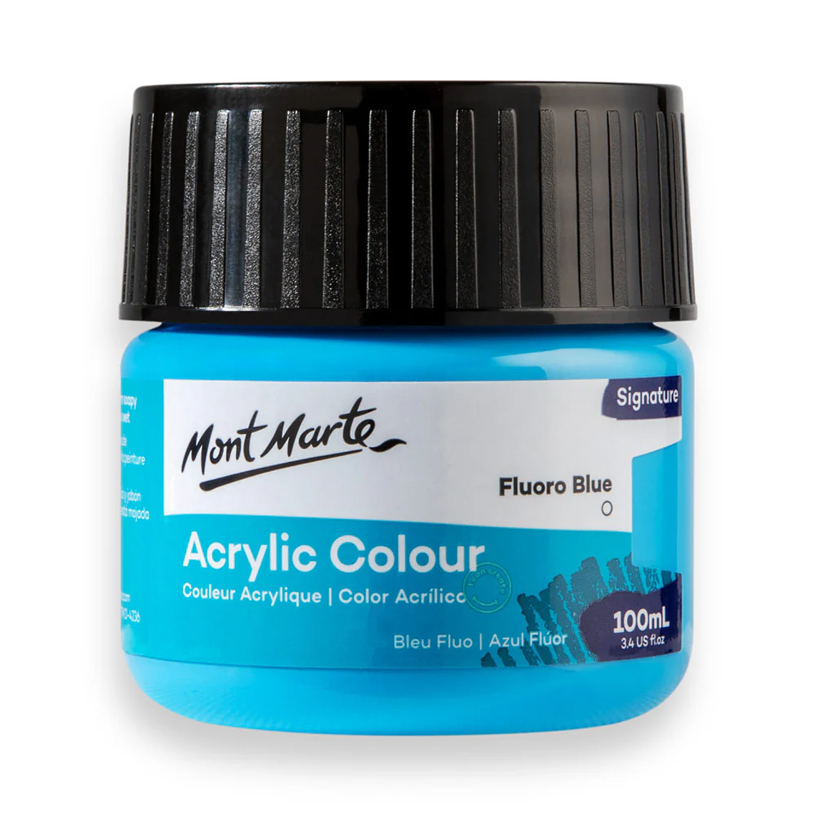 Pinturas Acrílicas Metalizadas Mont Marte 100 Ml Pote colores 17
