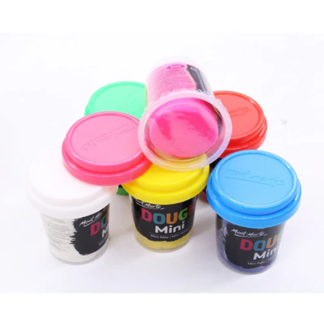 Pack 6 Masas O Plasticinas Kids Dough Mont Marte 3