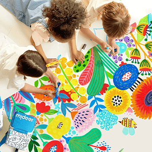 Rotuladores Acrílicos Mideer Punta Pincel Con Bolsa Personalizable Varios