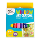 Pack 8 Crayones Lavables Para Dibujar En Ventanas Mont Marte - Miniatura 1