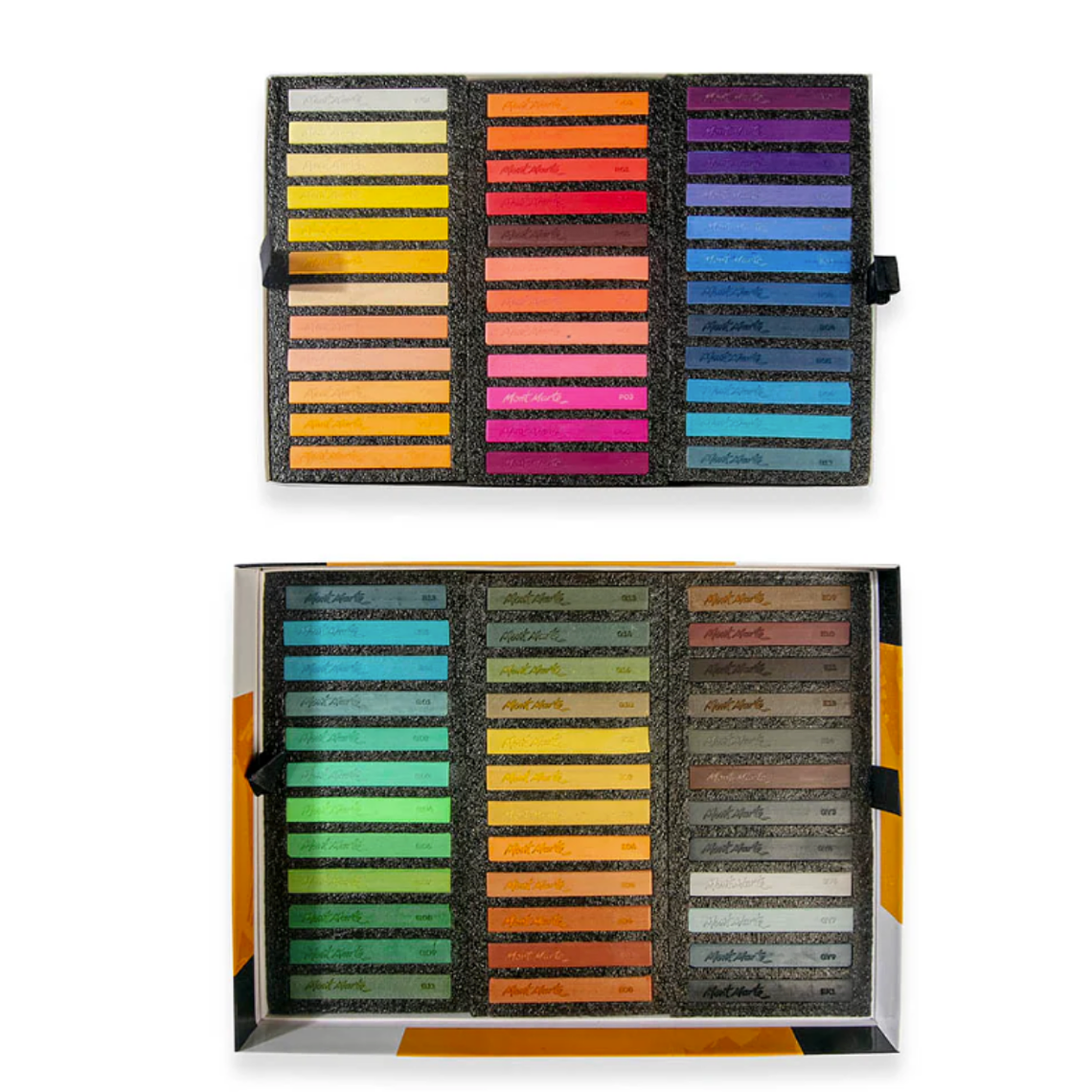 Caja 72 Pasteles Secos Suaves Para Pintar Mont Marte 2