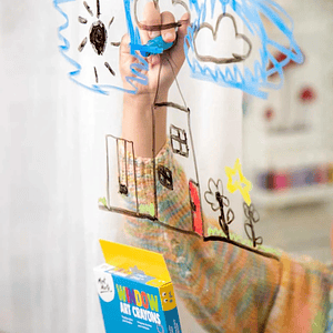 Pack 8 Crayones Lavables Para Dibujar En Ventanas Mont Marte