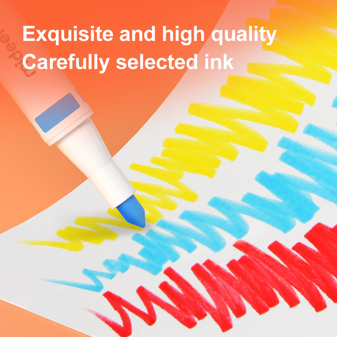 48 Plumones Lavables Premium - Mideer 4