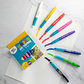 Pack 8 Crayones Lavables Para Dibujar En Ventanas Mont Marte - Miniatura 3