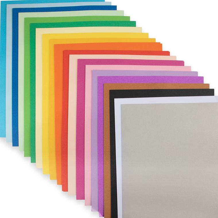 Cartulina de Colores A4 Por Ambas Caras 60 Hojas 150 Gsm  3