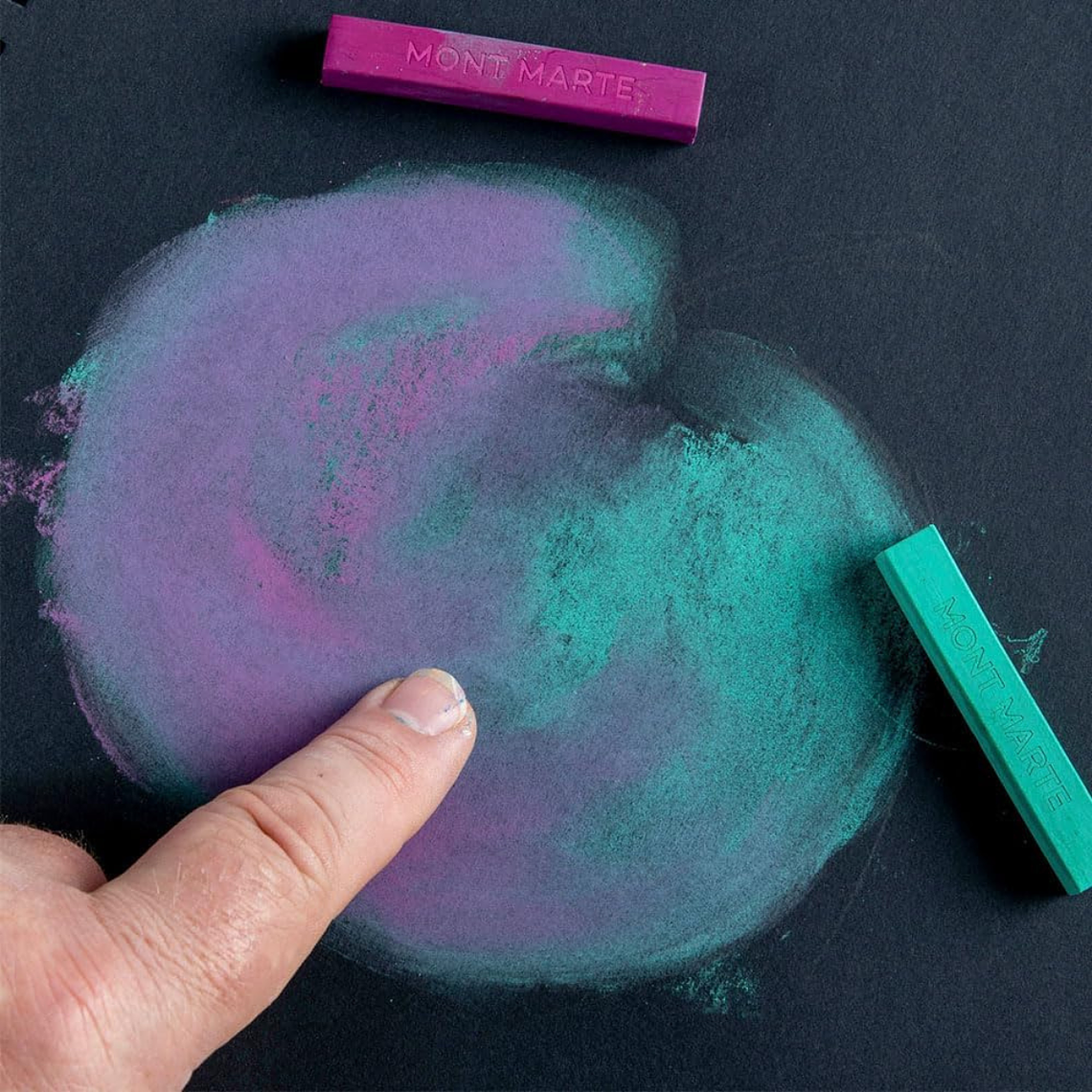 Lata 48 Pasteles Secos Suaves Para Pintar Mont Marte 7