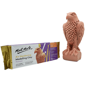 Arcilla Modelar Secado Al Aire Terracota 2 Kg Mont Marte
