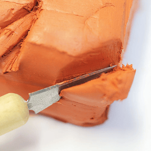 Arcilla Modelar Secado Al Aire Terracota 500 Gr Mont Marte