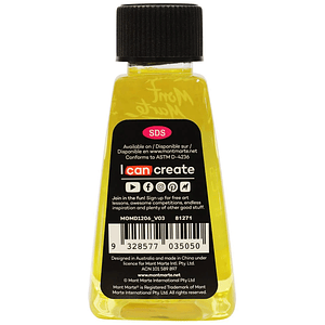 Aceite de Linaza Refinado Óleo Amarillo 125 Ml Mont Marte