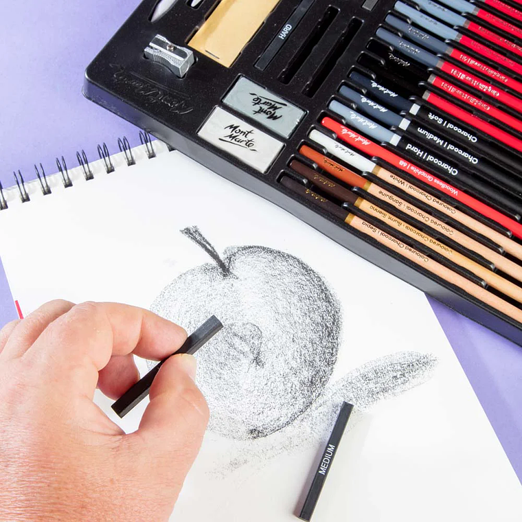 Set de Dibujo Artístico para Croquis 30 Pcs Mont Marte 3