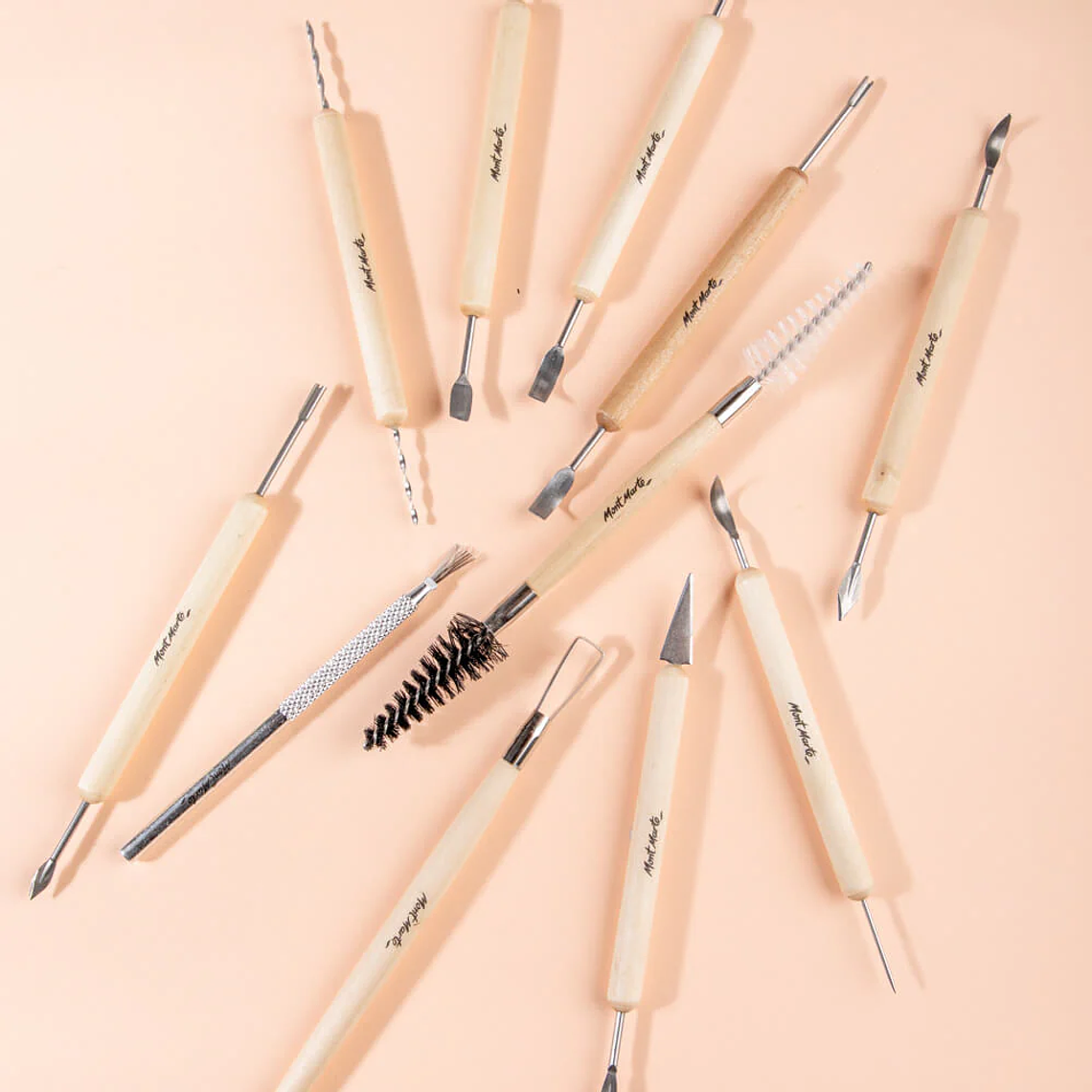 Set 11 Estecas Mont Marte para Modelar Arcilla o Cerámica 3