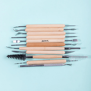 Set 11 Estecas Mont Marte para Modelar Arcilla o Cerámica