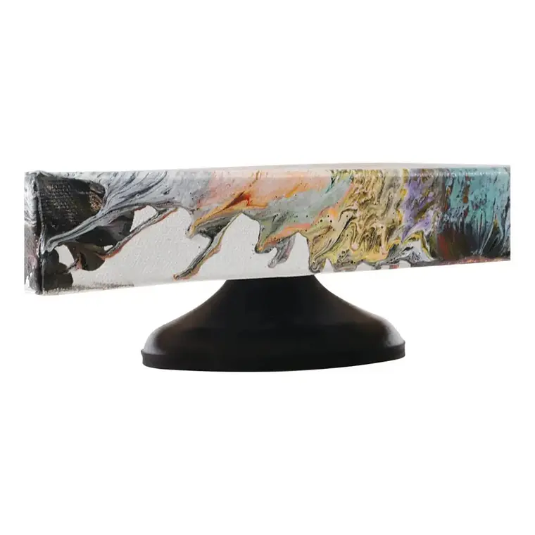 Torno Para Cerámica O Arcilla 18 Cm Mont Marte Giro Manual 6