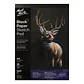 Block Dibujo Papel Negro A5 25 Hojas 140g - Mont Marte - Miniatura 1
