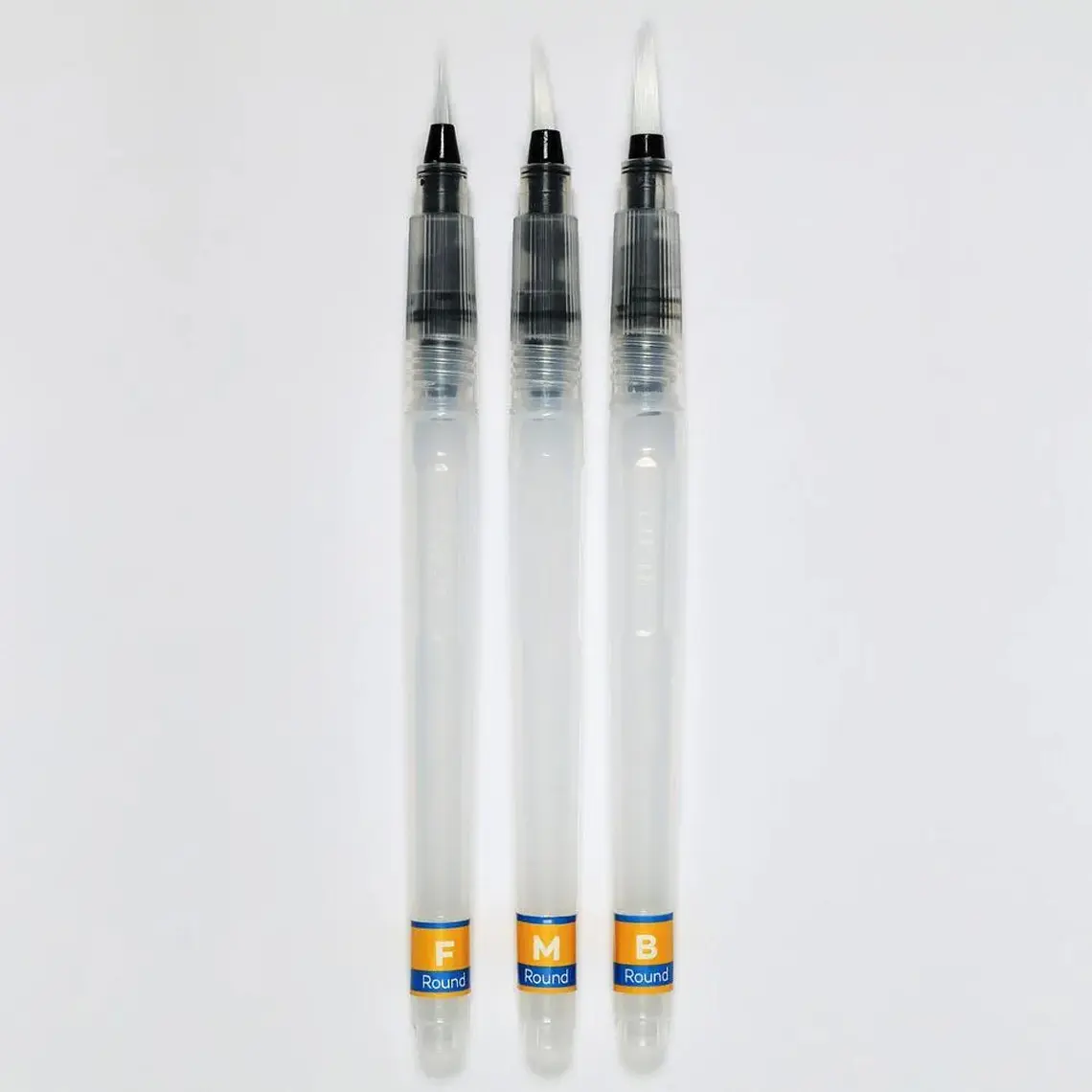 Pinceles Con Depósito De Agua Mont Marte Para Acuarela 3 Pcs 2