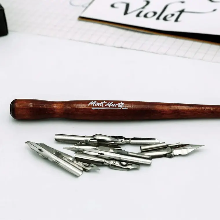 Set De Pluma Estilográfica De Caligrafía Con 9 Plumillas 4