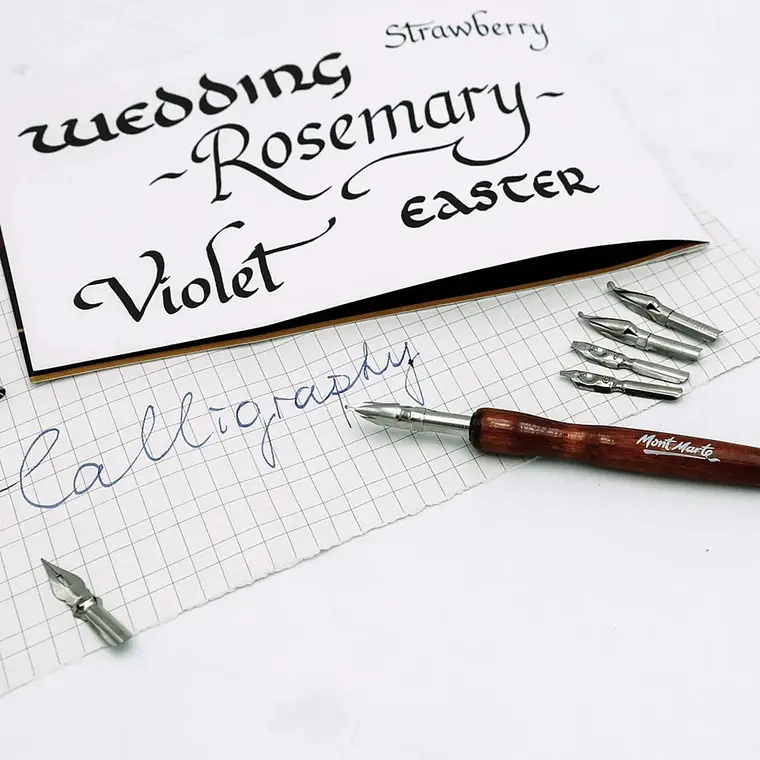 Set De Pluma Estilográfica De Caligrafía Con 9 Plumillas 5