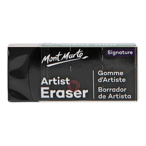 Goma De Borrar Para Artistas Mont Marte Negra 6 Cm