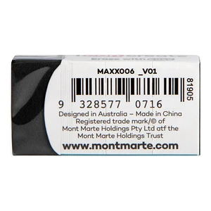 Goma De Borrar Para Artistas Mont Marte Negra 6 Cm
