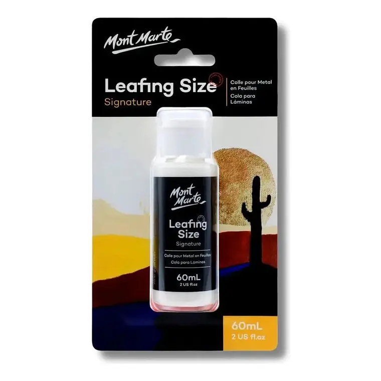 Adhesivo Para Pan De Oro Mont Marte Leafing Size 60 Ml 1