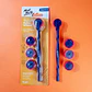 Set De Rodillos Texturizadores Para Arcilla Mont Marte 5 Pcs - Miniatura 4