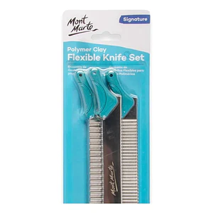 Set Cuchillas Flexibles Para Arcilla Polimérica Mont Marte
