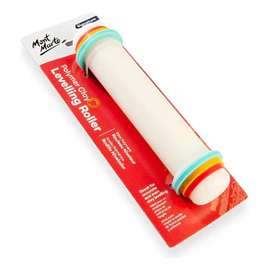 Rodillo Nivelador Para Arcilla Polimérica Mont Marte 20 Cm