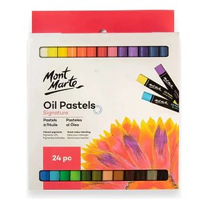 Set De Pasteles Al Óleo Mont Marte 24 Colores