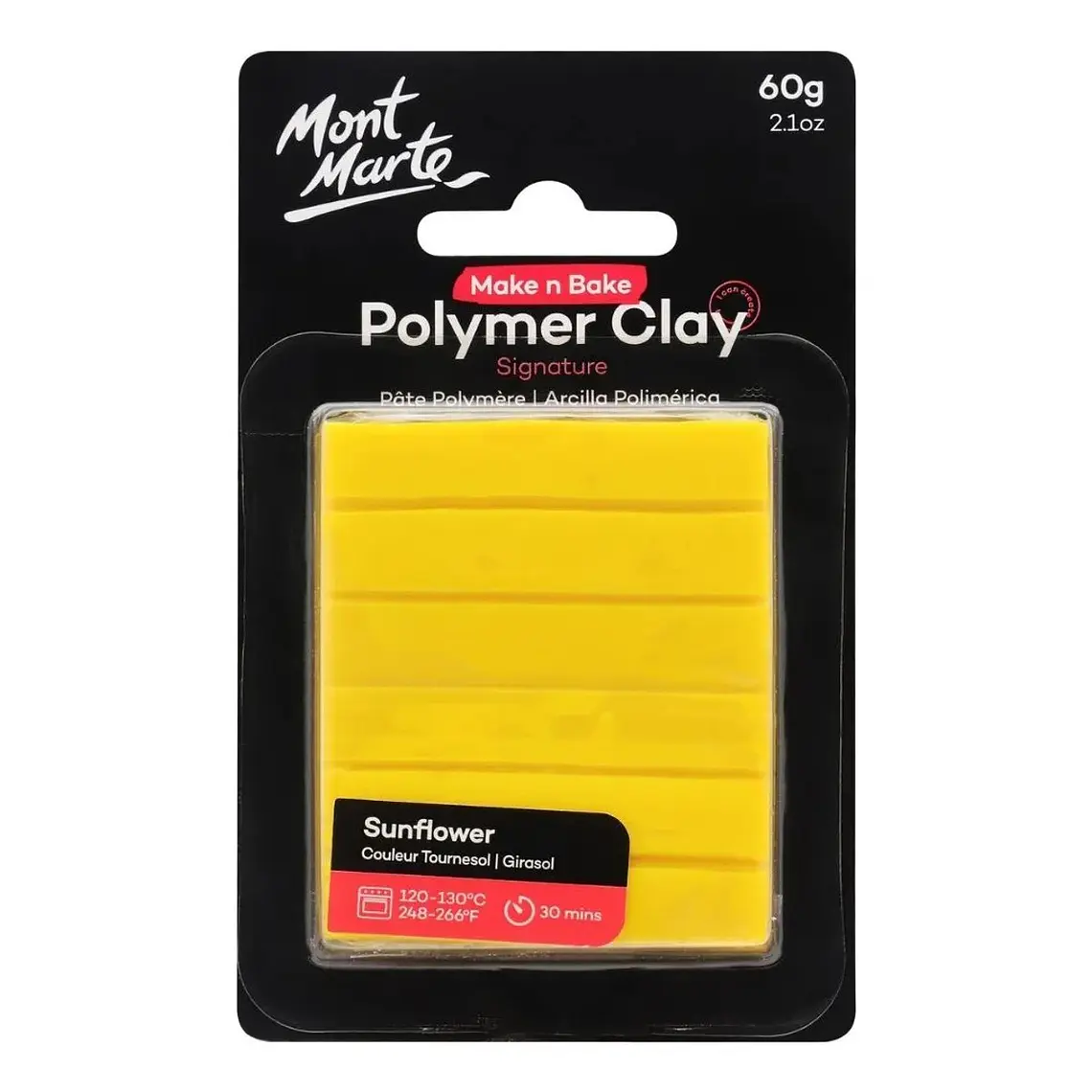 Arcilla Polimérica Mont Marte Para Modelar Y Hornear 60 Gr 1