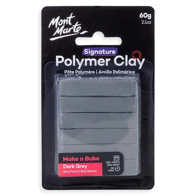 Arcilla Polimérica Mont Marte Para Modelar Y Hornear 60 Gr 7