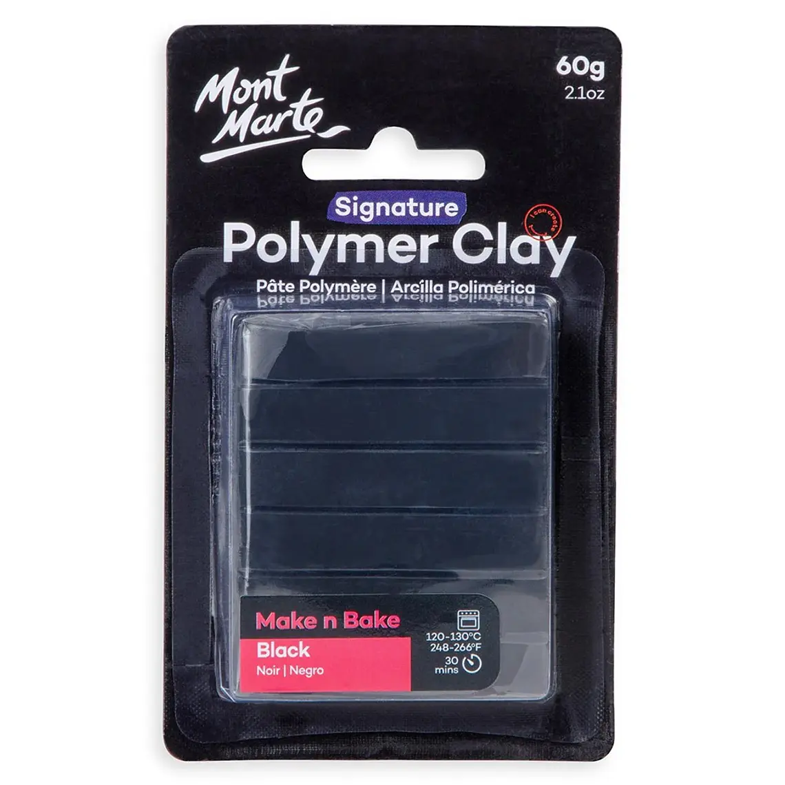 Arcilla Polimérica Mont Marte Para Modelar Y Hornear 60 Gr 10
