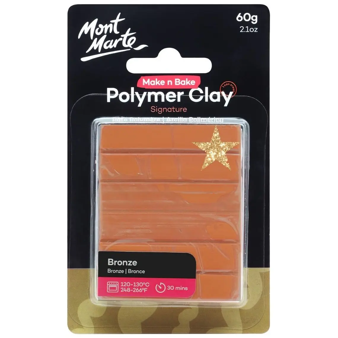 Arcilla Polimérica Mont Marte Para Modelar Y Hornear 60 Gr 12