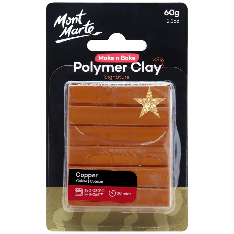 Arcilla Polimérica Mont Marte Para Modelar Y Hornear 60 Gr 13