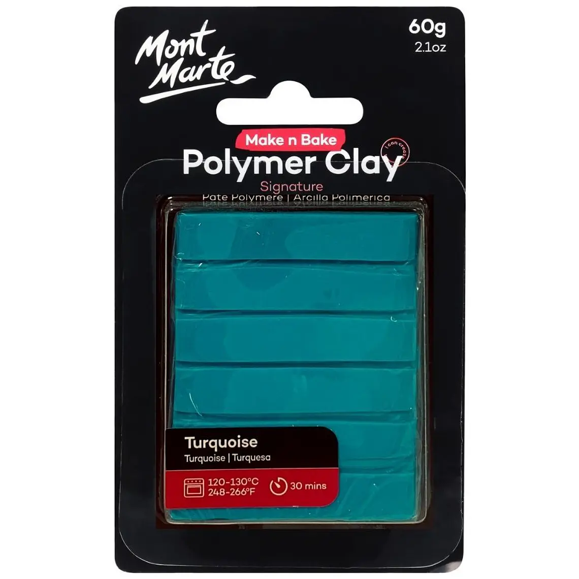 Arcilla Polimérica Mont Marte Para Modelar Y Hornear 60 Gr 25