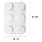 Pocillo Grande Para Mezclar Pintura 6 Espacios Mont Marte - Miniatura 2