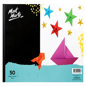 Papel Lustre A4 Por Ambas Caras 50 Hojas 90 Gsm Mont Marte